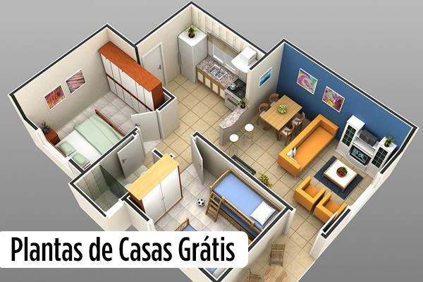 plantas de casas grátis