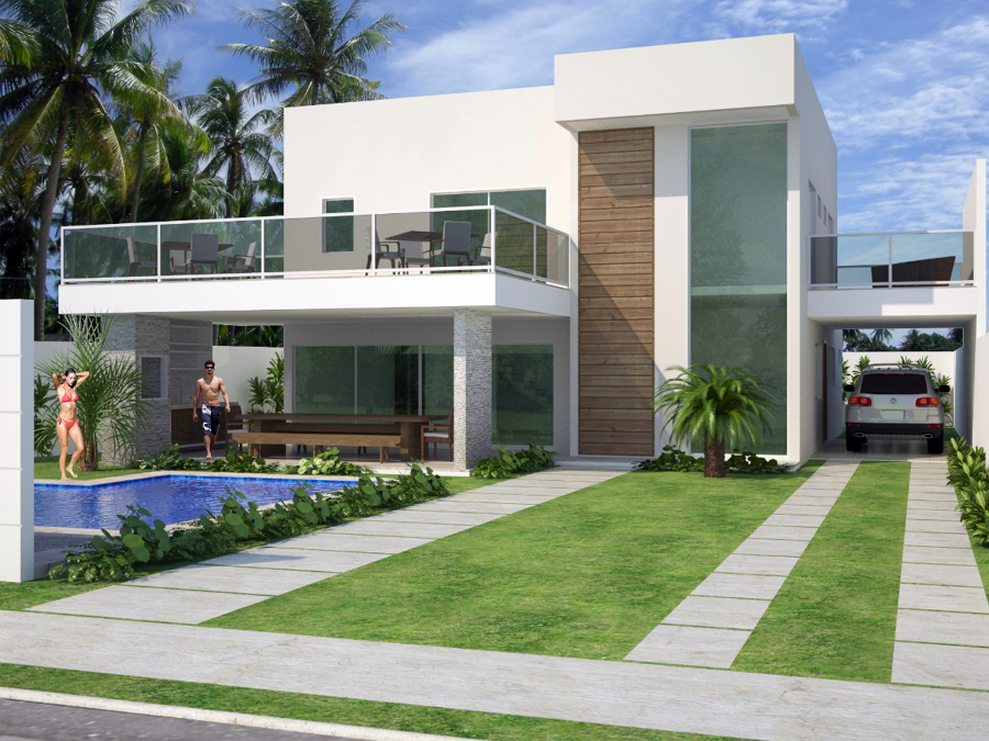 decoracao jardim residencial:Jardim De Casas Modernas decoracao jardim residencial:Jardim De Casas Modernas