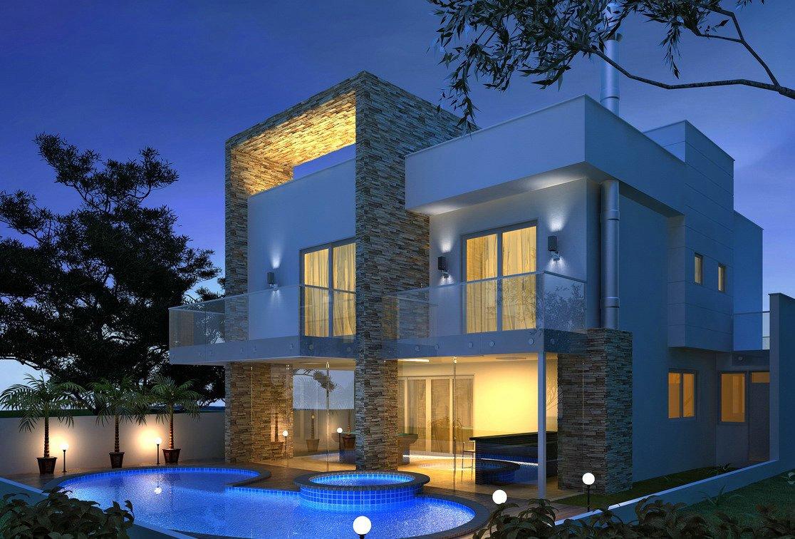 10 fachadas para casas modernas