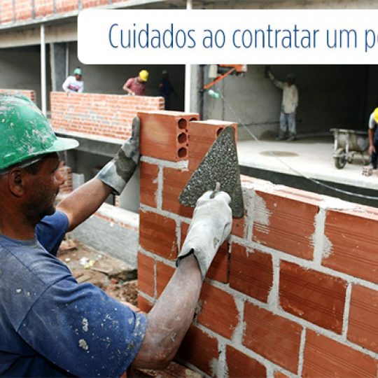 cuidados ao contratar um pedreiro