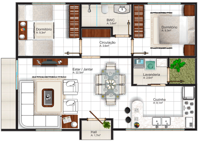 Planta Baixa De Casas Pequenas Modernas Modelos Incriveis