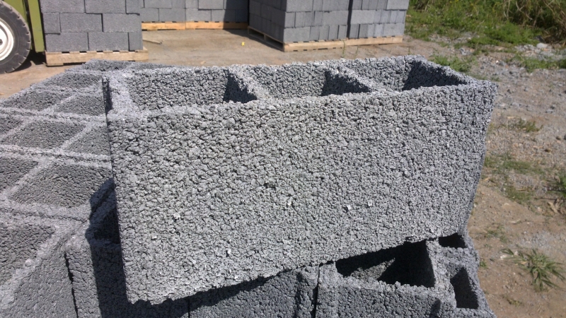 Bloco de concreto para construção