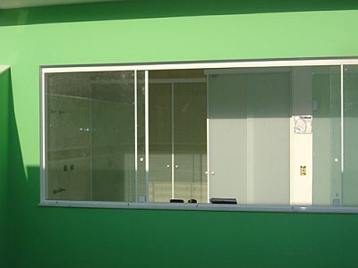 Janela blindex grande