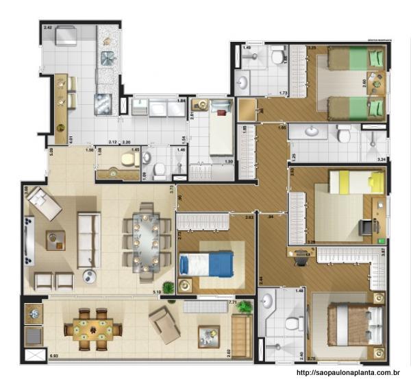 Planta de Casa para sítio 12
