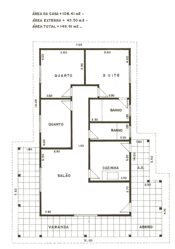 Planta estrutura