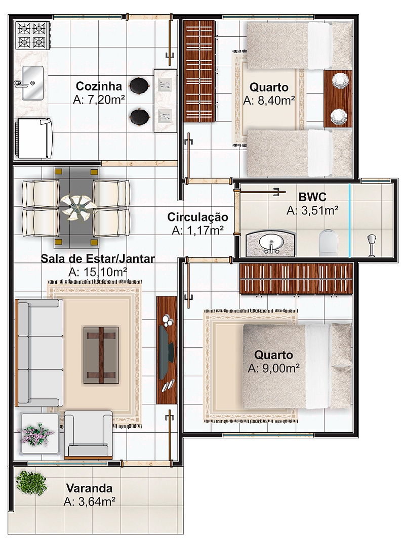 9 Projetos De Casas Pequenas Planta Baixa