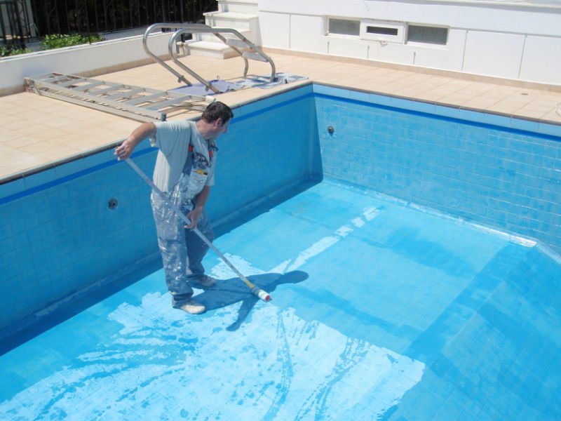 Tinta para piscina