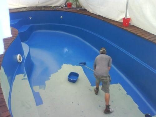 Tintas para piscinas
