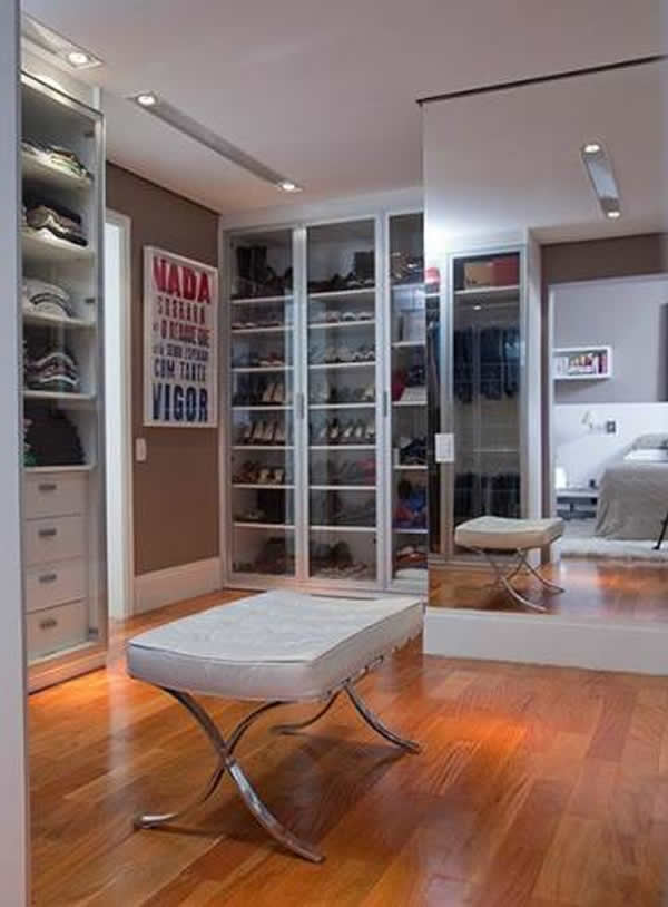  Closets  Modernos e Grandes  37 inspira es