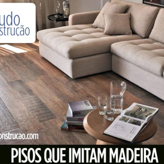 Pisos que imitam madeira