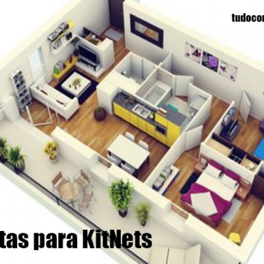 plantas para kitnets