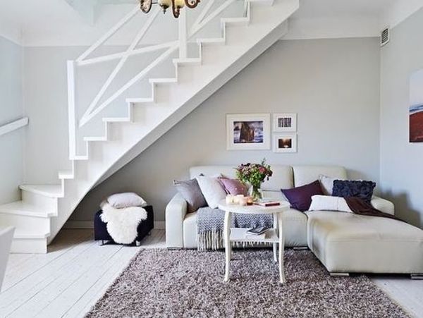 Sala com escada