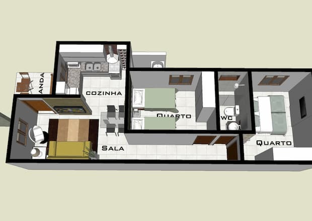 Planta De Edicula 10 Projetos De Casas Edicula Pra Inspirar