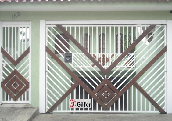 portão de alumínio