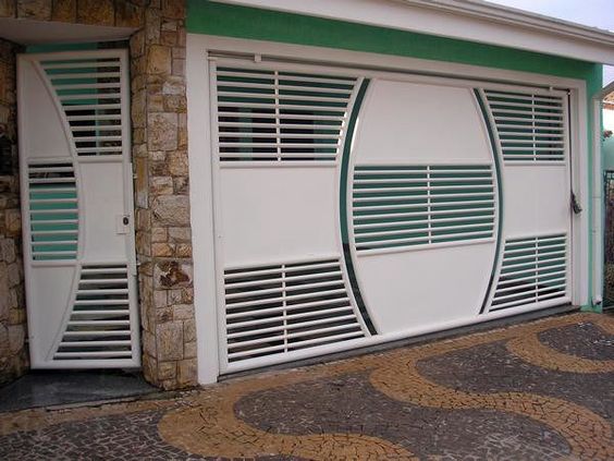 portão de alumínio