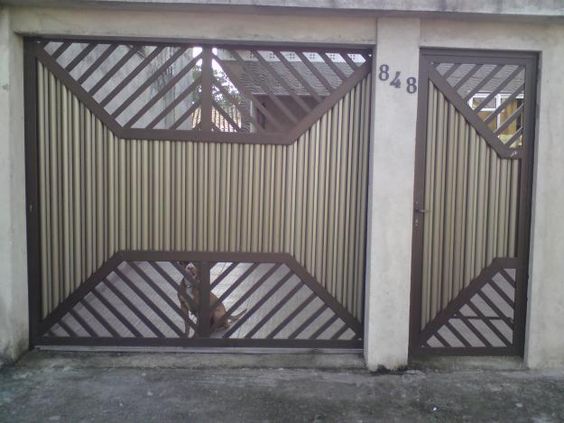 portão de alumínio