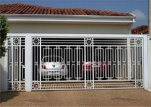 portão de alumínio