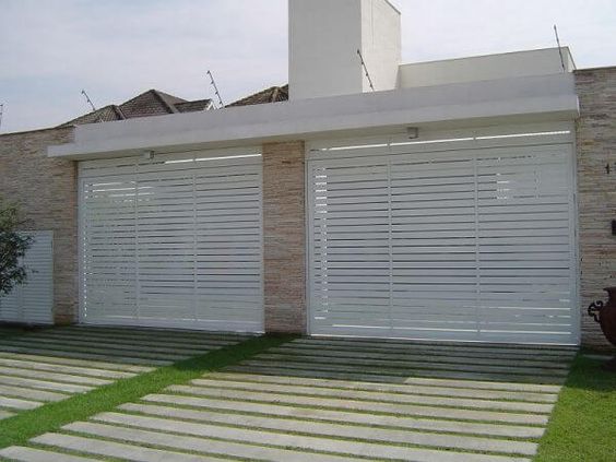 portão de alumínio