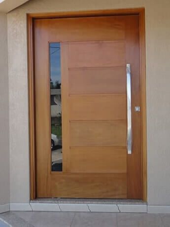 portas de vidro