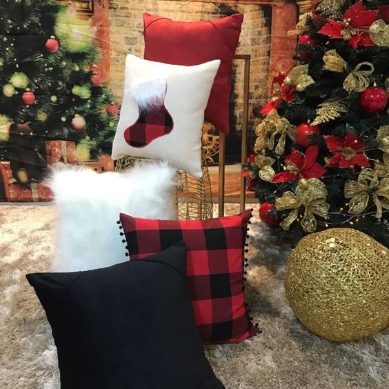 decoração de natal almofada 
