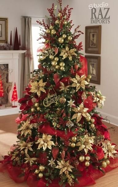 decoração de natal para árvore