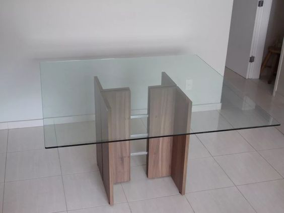 Base para mesa de vidro
