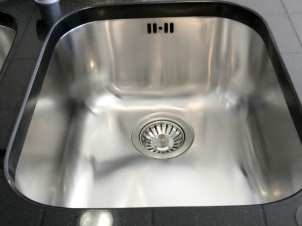 pia dupla de inox