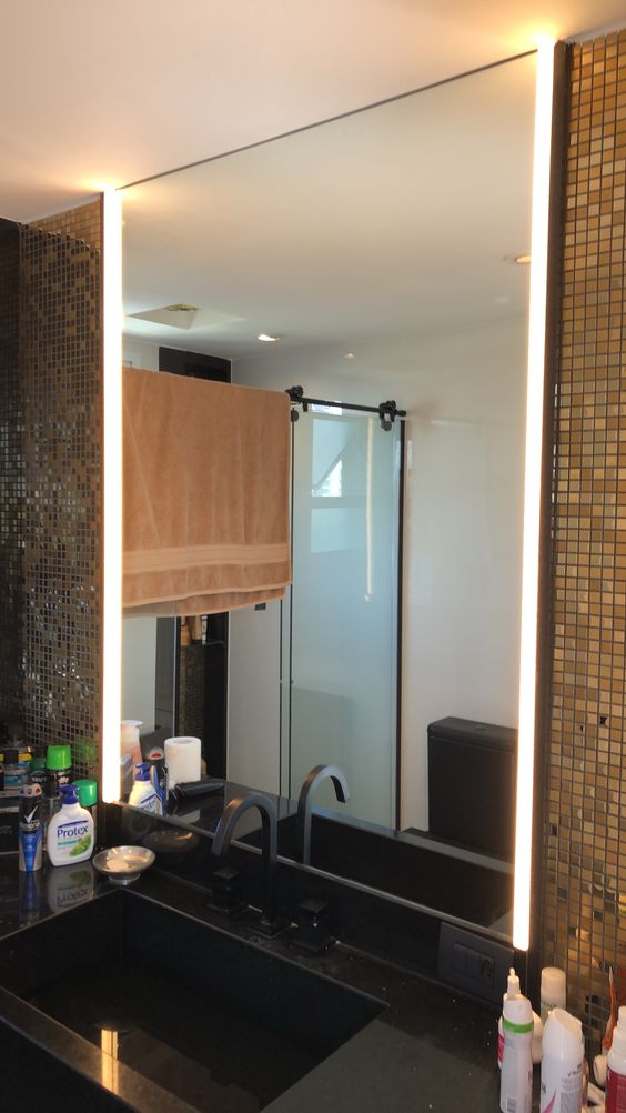10 Modelos de Espelhos com LED para Banheiros